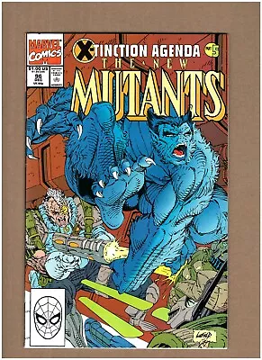 $8.76 • Buy New Mutants #96 Marvel Comics 1990 Rob Liefeld X-Tinction Agenda Pt.5