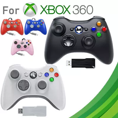Wireless Controller For Microsoft MS Xbox 360 Gamepad Console PC Windows 10 Xmas • $30.99