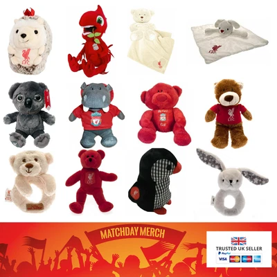 £8.99 • Buy Liverpool Fc Baby Gift Football Teddy Comfort Blanket Bibs Soothers
