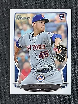 2013 Bowman Draft #20 Zack Wheeler Rookie New York Mets Phillies • $1.25