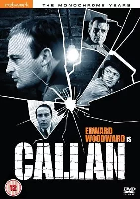 Callan: The Monochrome Years DVD (2010) Edward Woodward Cert 12 4 Discs • £12.98