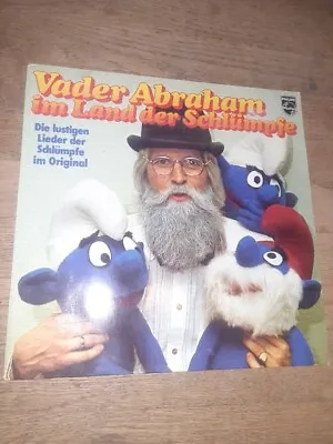 $30 • Buy Pierre Kartner VADER ABRAHAM & SMURFS  Im Land Der Schumpfe Vinyl Record Philips