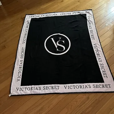 Rare Victoria’s Secret Blanket Soft Polyester Pure Luxury Large Rich Warm NWT • $129