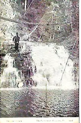 Montrose PA Fishing The Falls 1909 • $11.88