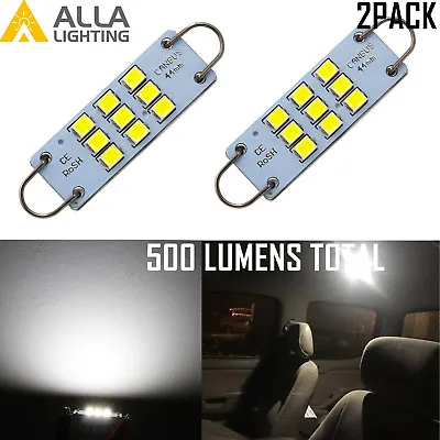 Alla 9-LED 562 Interior Courtesy|Dome|Map Light Bulb|Luggage|Trunk Light Bulb 2X • $11.98