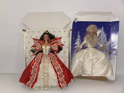 1998 1997 Winter Evening Barbie Doll Special Edition Mattel #19218 Holiday Lot • $39.99