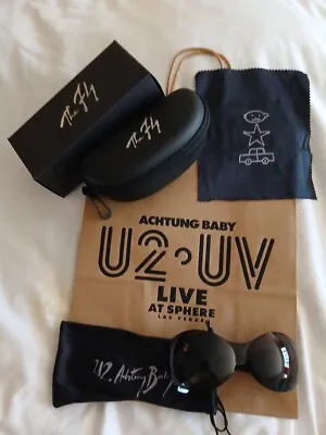 2024 U2 UV ACTHUNG BABY BONO THE FLY  SUNGLASSES The Sphere Las Vegas Exclusive • $248