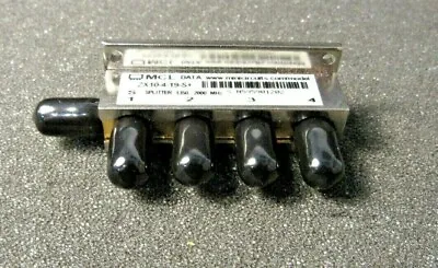 MINI-CIRCUITS ZX10-4-19-S+ 4 Ways Power Splitter 1425 - 1900 MHz 50Ω Lot Of 3 • $35