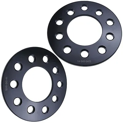 2pc 1/4 Inch 5x4.5 Wheel Spacers 5 Lug Flat Billet Spacer T6061 Forged • $34.14