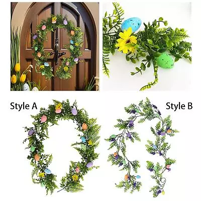 Artificial Easter Egg Garland Easter Egg Garland For Holiday • £9.47