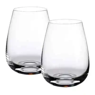 Villeroy & Boch Crystal Highlands 2 Single Malt Whiskey Tumblers 15oz • $45