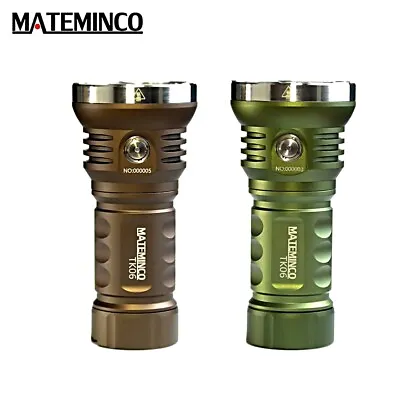 Mateminco TK06 LED Flashlight 13000 Lumens 6 Modes 7000mAh Battery Power Bank • $78.98
