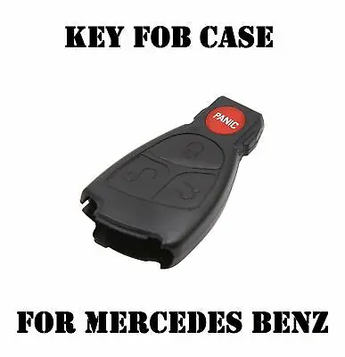 4 Button Remote Smart Key Fob Shell Case For Mercedes Benz C230 E320 E55 S500 • $9.49