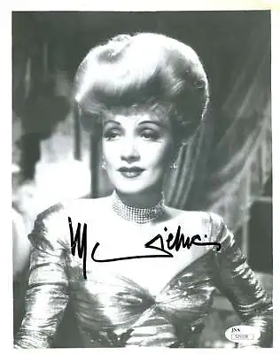 Marlene Dietrich Jsa Coa Autograph 8x10 Hand Signed Photo Authenticated • $154