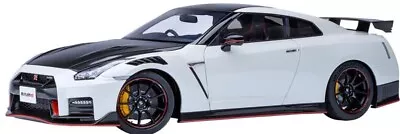 2022 Nissan GT-R (R35) Nismo Special Edition RHD Brilliant White Pearl 1:18 • $250.99