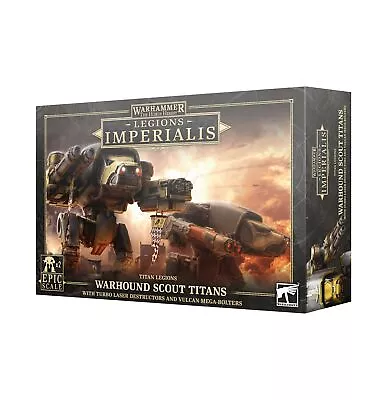 Legions Imperialis Warhound Scout Titans Warhammer 40k 30k Epic Space Marine THG • $63.75