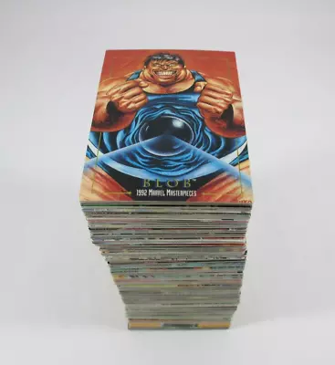 1992 SkyBox Marvel Masterpieces Trading Cards Lot Of 370 Base Cards • $99.99