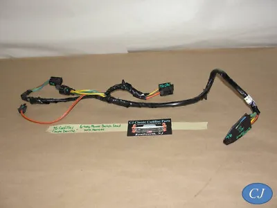 OEM 76 Cadillac Deville 6 WAY POWER BENCH SEAT ADJUSTER WIRE HARNESS CONNECTORS • $239.99