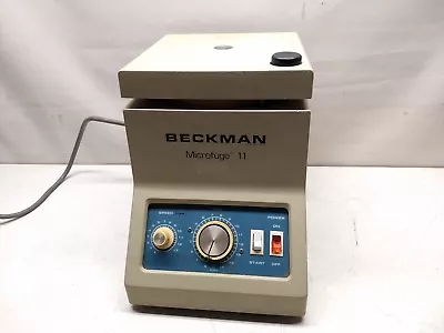 Beckman Microfuge 11 Bench Top Centrifuge D3  • $99.98