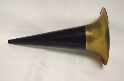 Reproduction Edison/victrola Cylinder Witches Hat Phonograph Horn 14  • $50