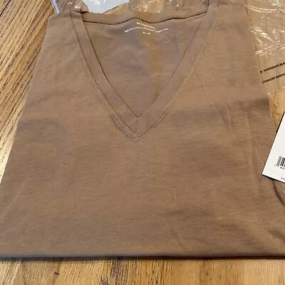 Vince V-Neck Little Boy Tee Almond ( M ) NWT ~VO72481923 • $42.75