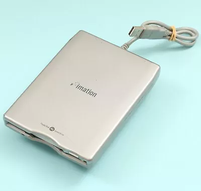 Imation Portable External USB 1.44 MB 3.5” FDD 4x Speed Floppy Drive D353FUE  • $32.26