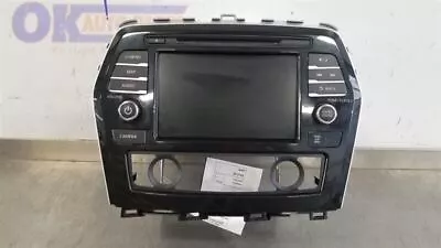 19 2019 Nissan Maxima Radio Audio Receiver Head Unit Display Screen 259159dj0b • $382.50