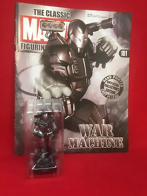 Classic Marvel Figurine Coll Mag #101 War Machine Eaglemoss Publications Ltd • $29.99