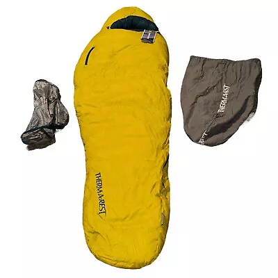 NWT Therm A Rest Parsec 0F Regular Sleeping Bag Down 800 Fill SynergLink Outdoor • $503.99