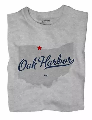Oak Harbor Ohio OH T-Shirt MAP • $19.50