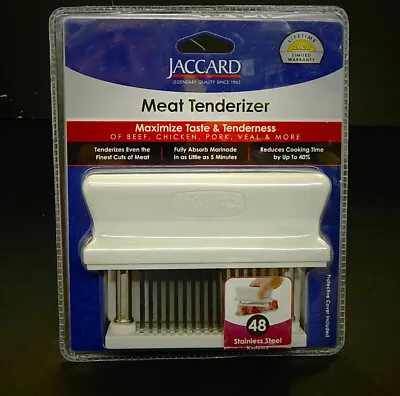 Jaccard 48-Blade Meat Tenderizer Original Super 3 Meat Tenderizer Brand New! • $24.95