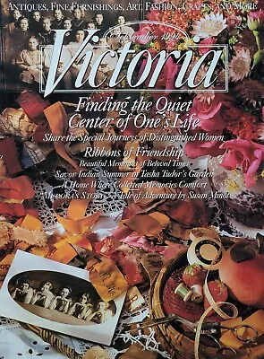 FINDING THE QUIET CENTER OF ONE'S LIFE September 1994 VICTORIA Magazine • $7