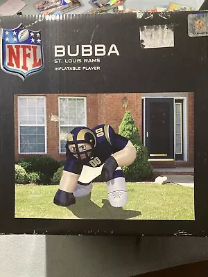 Nfl St Louis La Rams Bubba 5 Ft Inflatable Lawn Football Player  New Los Angeles • $129.95