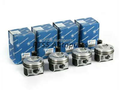 KS Upgraded Piston & Rings Assembly 06H107065DM Set 23mm For VW AUDI A4 Q3 Q5 • $191.99