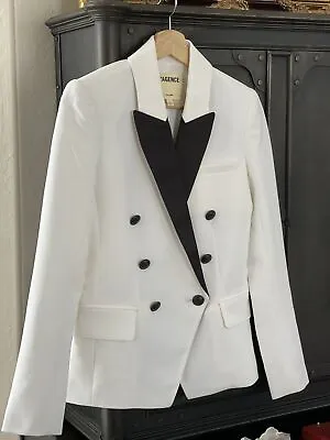 Irregular L'AGENCE Contrast Lapel Blazer Size 0 And 8 • $85