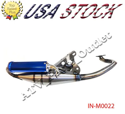 Performance Exhaust Pipe Muffler 1PE40QMB 1E40QMB Yamaha 50cc Jog Scooter Moped • $85