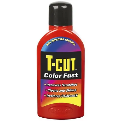 T-Cut Fast Red Scratch Remover Color Fast Paintwork Restorer Car Polish 500ml  • £13.49