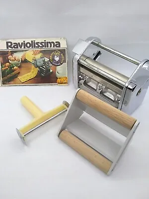 Vintage Marcato Atlas Raviolissima Ravioli Attachment Maker For Pasta Machine • $23