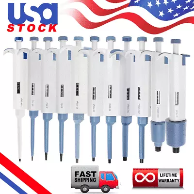 $25.59 • Buy Micropipette Adjustable Volume Pipette Labor Transfer Pipette Single Channel US