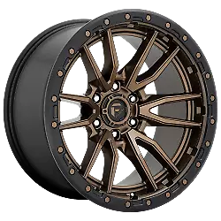 Fuel Off-Road 17x9 Wheel Bronze D681 REBEL 6x135 +1mm Aluminum Rim • $331