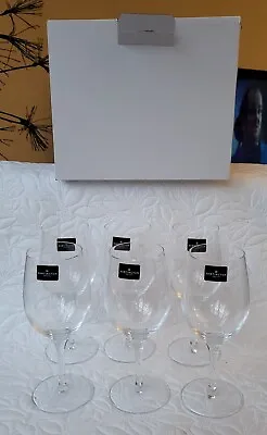 Brand New Boxed 6 Dartington Minuet White Wine Glasses • £27