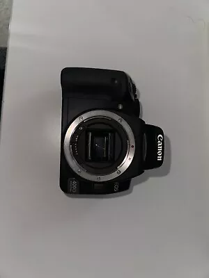 Canon EOS 400D 10.1MP Digital SLR Camera - Black (Body Only) “broken/for Parts” • £0.99