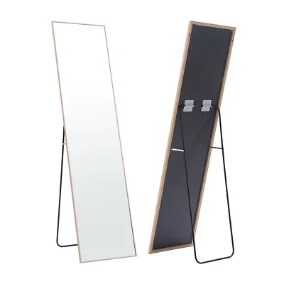 Large Rectangular Full Length Mirror Wall Mounted/Floor Standing Leaning Mirror • £35.95