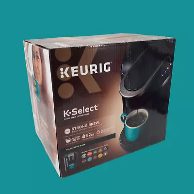 NEW Keurig K-Select Single Serve K-Cup Coffeemaker Matte Black #8909 • $87.89