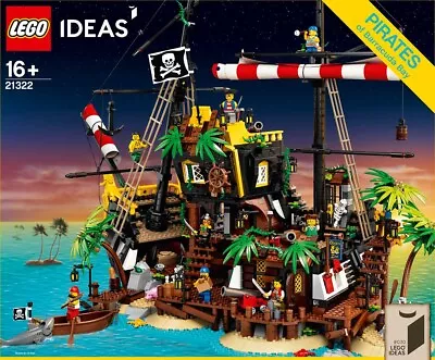 Lego IDEAS 21322 Pirates Of Barracuda Bay New And Sealed • $430