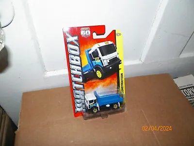 1 2013  Matchbox Pit King  WHITE & BLUE #79/120  60TH ANNIVERSARY PACKAGE • $8.99