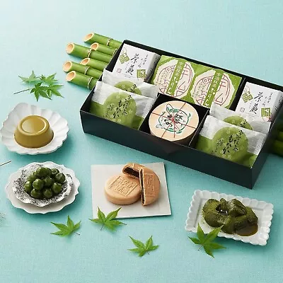 Ito Kyuemon Matcha Japan Sweets Assortment Set Warabi Mochi Pudding Monaka Ame • $88