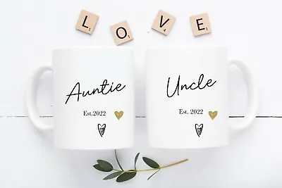 £13 • Buy Auntie And Uncle Gifts Personalised Mugs For Christmas Birthday New Baby Present
