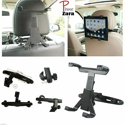 Adjustable Universal In Car Headrest Seat Mount Holder For IPad Tablet 6  To 11  • £6.99