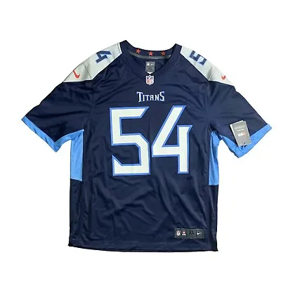 Nike Rashaan Evans #54 Tennessee Titans Jersey Navy Blue Size XL • $49.99